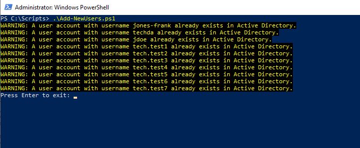 Users-Already-Exist